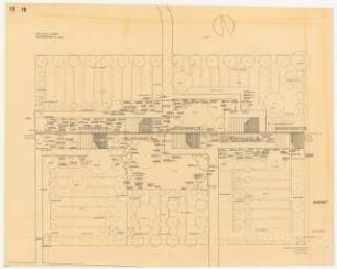 Bundesgartenschau 1955, Kassel: Kleingärten Nr. 28 - 32 1:50