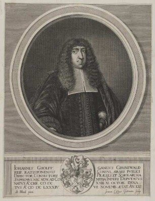 Bildnis des Iohannes Guolfggangus Grunewald