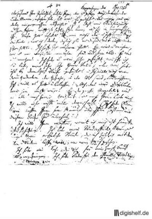 84: Brief von Friedrich Gottlieb Klopstock und Meta Klopstock an Gottlieb Heinrich (der Vater) Klopstock