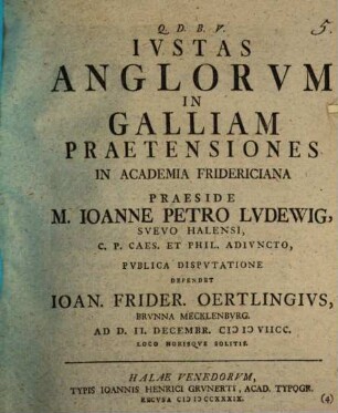 Iustas Anglorum in Galliam praetensiones