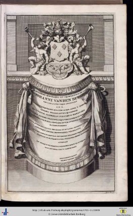 Amplissimo spectabili et prudentissimo viro Iohanni van den Bergh…