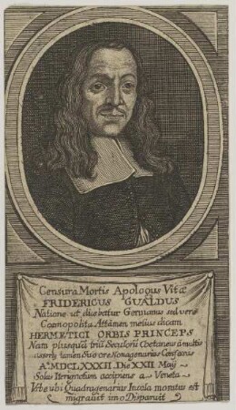 Bildnis des Fridericus Gualdus
