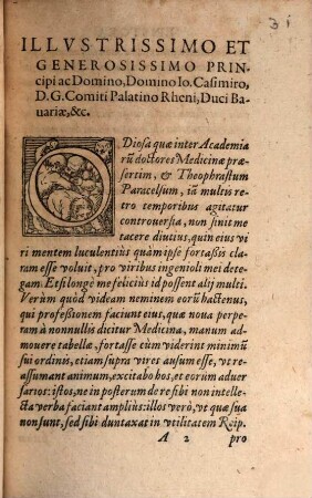 De Naturae Luce Physica, Ex Genesi Desumpta, Iuxta sententiam Theophrasti Paracelsi, Germani Philosophi ac Medici praecunctis excellentissimi, Tractatus