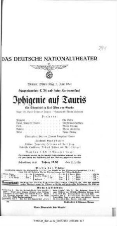 Iphigenie auf Tauris