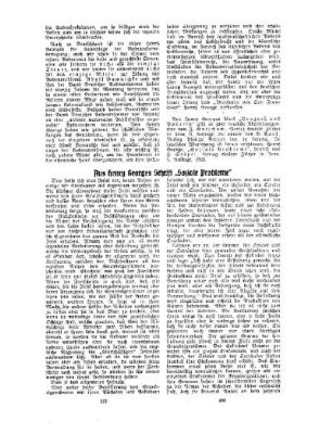 Aus Henry Georges Schrift "Soziale Probleme"