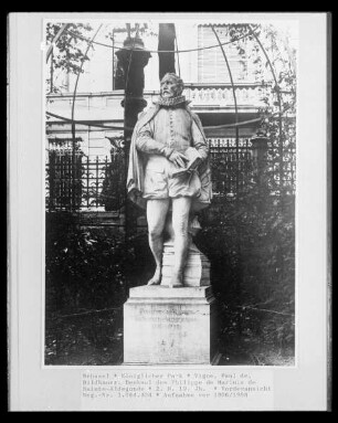 Denkmal des Philippe de Marinix de Sainte-Aldegonde