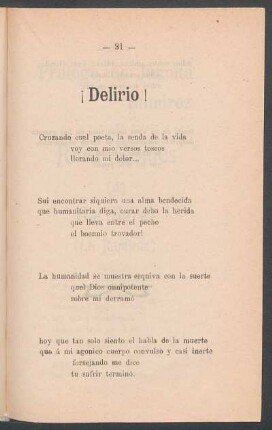 ¡Delirio!