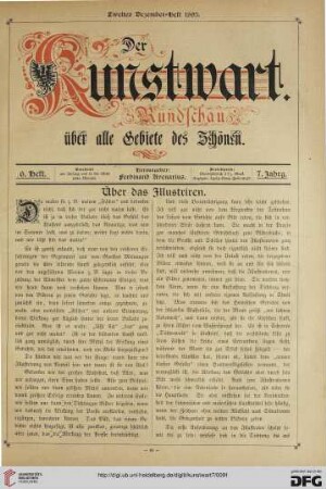 Heft 6 (2. Dezemberheft 1893)