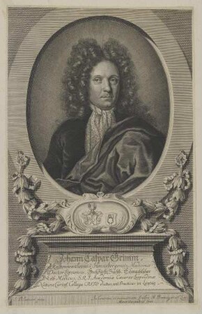 Bildnis des Johann Caspar Grimm