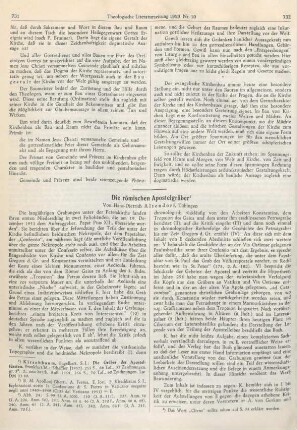 731-740 Die römischen Apostelgräber