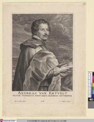 Andreas van Ertvelt [Porträt des Andries van Artvelt; André van Eertvelt; Portret van Andries van Eertvelt]