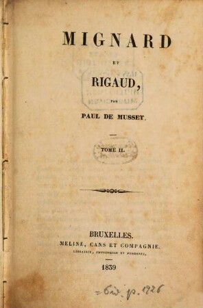 Mignard et Rigaud, 2. - 292 S.