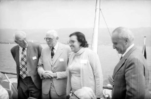 31. Tagung 1981 (29.6.-3.7.) Mediziner; Maikäferrede an Bord: Sir John C. Eccles, Adolf Butenandt, Rosalyn Yalow, Ernst O. Fischer