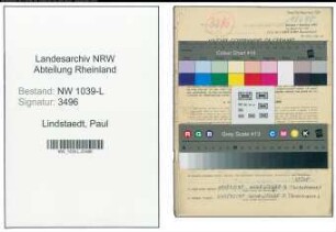 Entnazifizierung Paul Lindstaedt , geb. 21.01.1895 (Lehrer)