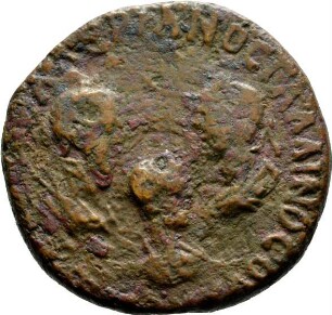 Münze, 256-260 n. Chr.