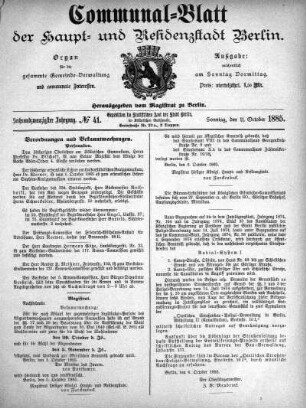 1885,41: No. 41, 11. Oktober 1885