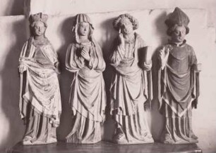 Die Heiligen Katharina, Maria, Johannes und Nikolaus