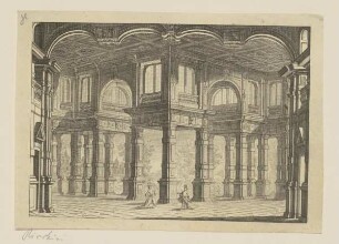 Palastvorhalle (Bühnenbild?)