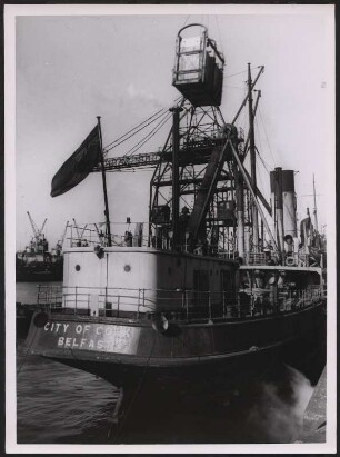 Irisches Schiff am Überseehafen Bremen