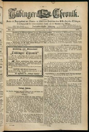 480-500, 22. Juni (Nro. 117) - 27. Juni (Nro. 121)