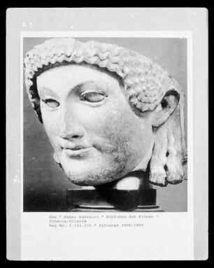 Köpfchen der Athena