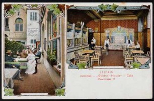 Leipzig: Automat - "Goldner Hirsch" - Café