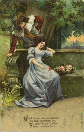 Willst Du Dein Herz mir schenken [...]