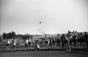 Tag des rumänischen Sports: Kugelstoßen