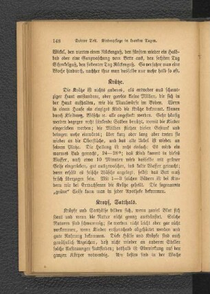 Krätze.
