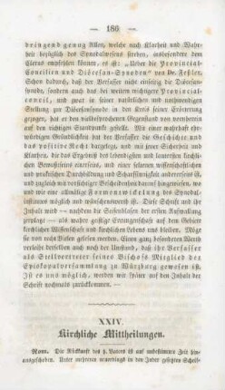 186-192 Kirchliche Mittheilungen