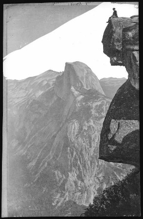 Yosemite. Half Dome and Glacier Point, Yosemite, Cal.