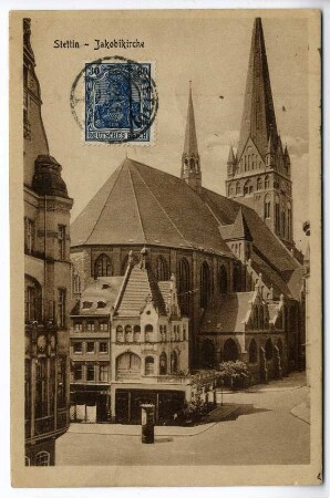 Stettin - Jakobikirche