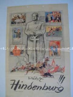 Illustrierter Sonderdruck für die Wahl von Hindenburg zur Reichpräsidentenwahl am 10. April 1932
