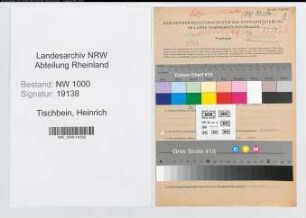 Entnazifizierung Heinrich Tischbein, geb. 05.10.1888 (Angestellter)
