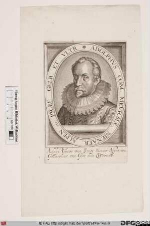 Bildnis Adolf Graf von N. und Moers Neuenahr