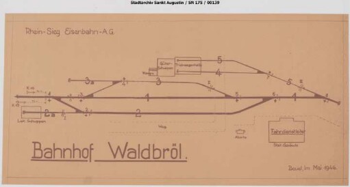 Waldbröl, Bahnhof