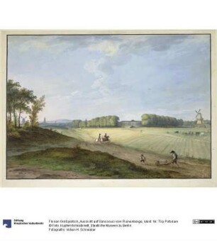 Aussicht auf Sanssouci vom Ruinenberge