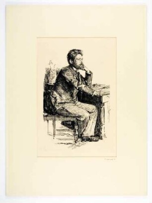 Bildnis von Wilhelm Weigand in München