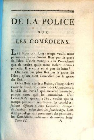 La Police De Paris Dévoilée, 2