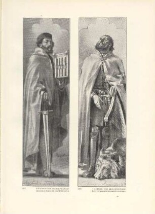 Deutsch-Ordens-Hochmeister. 1855. Siegfried von Feuchtwangen ; Ludger von Braunschweig