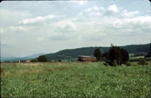 Rottweil Schienenbus Baureihe 798 E3247 RW_VL Ausfahrt Deißlingen