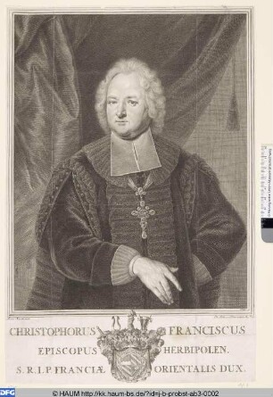 Christoph Franz, Bischof von Bamberg und Würzburg