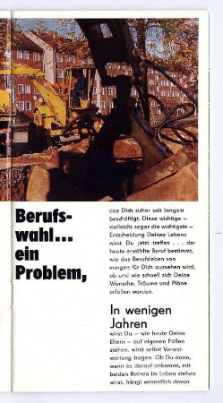 Prospekt: VEB Verkehrs- und Tiefbaukombinat Dresden