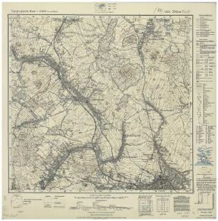Section Zittau (Nord) aus: Topographische Karte (Meßtischblätter) Sachsen