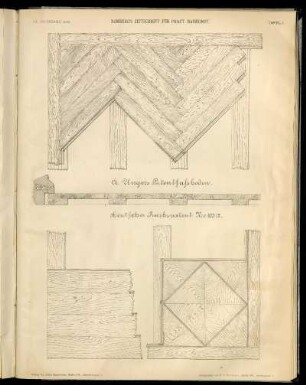 A. Ungers Patentfussboden. Deutsches Reichspatent No 10312