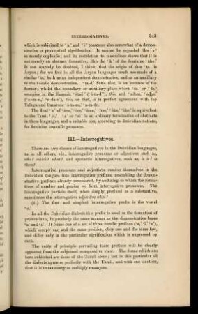 343-349, III. Interrogative Pronouns
