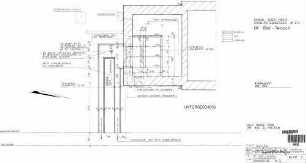 Bad Teinach: Empfangsgebäude Mech.Einheitsstellwerk Teilgrundriss Untergeschoß