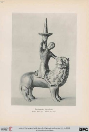 10. Bronzener Leuchter