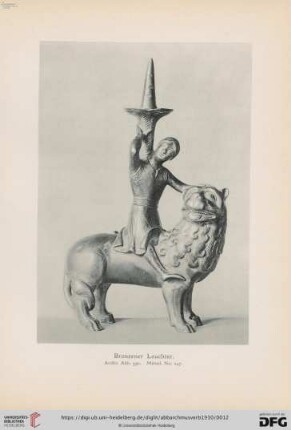 10. Bronzener Leuchter