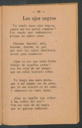 Los ojos negros
